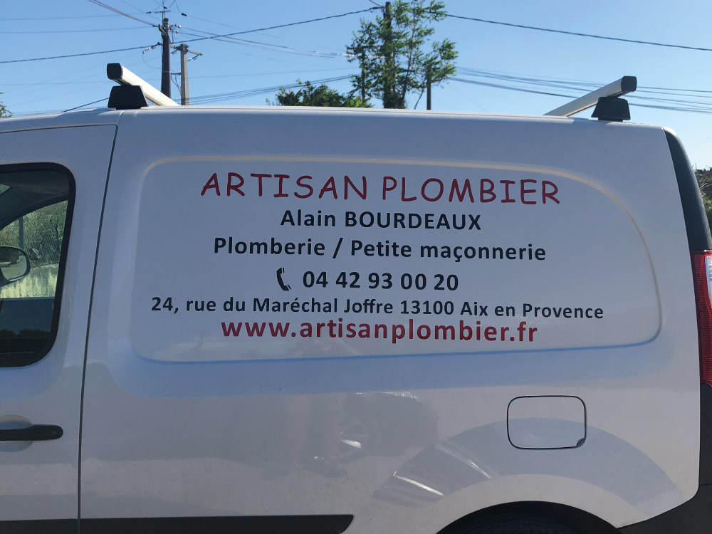 Realisations-communication-decoration-vehicule-artisan-plombier